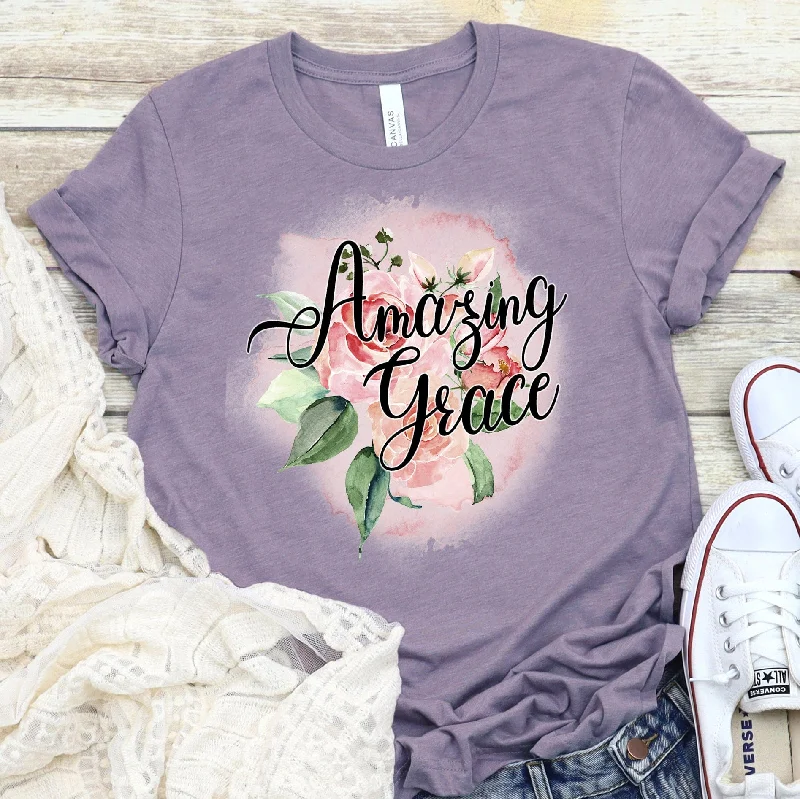 Amazing Grace Rose Tee