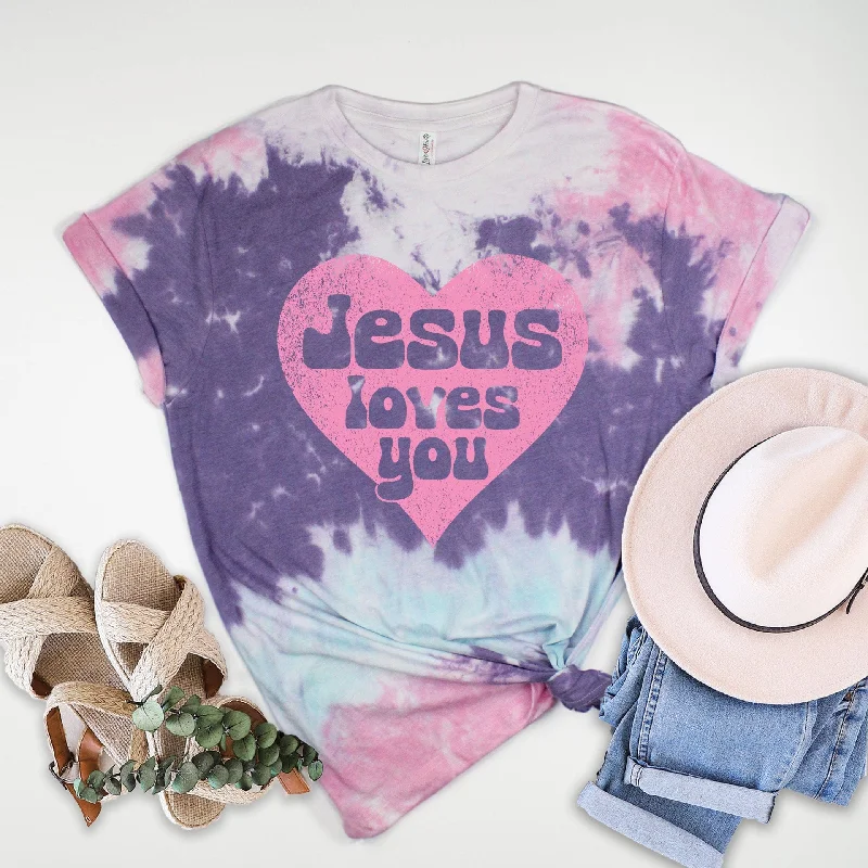 Jesus Loves You (Tie Dye) Tee