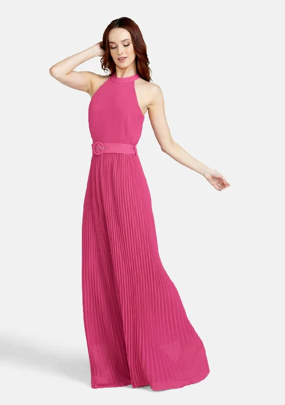 Tall Zandaya Pleated Wide Leg Jumpsuit