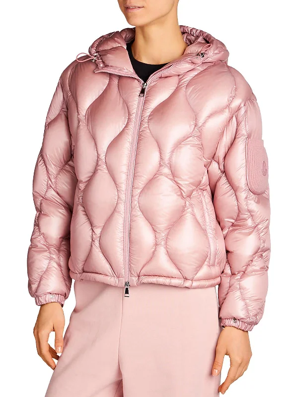 Anthon Womens Quilted Down Puffer Jacket