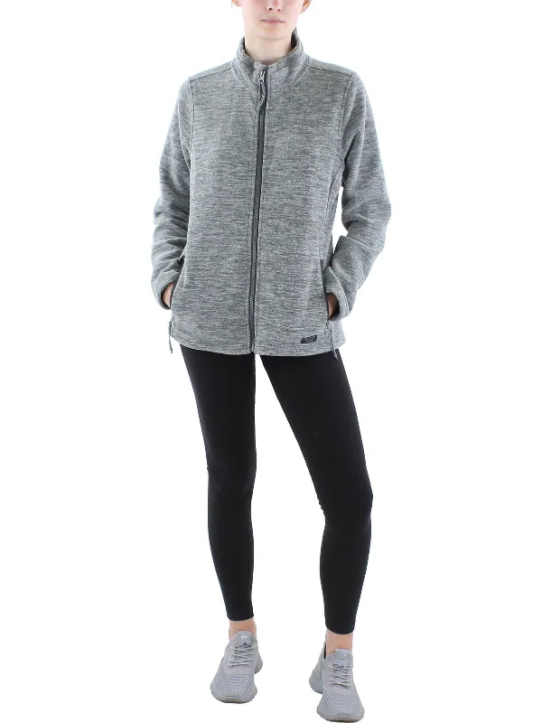 Womens Lightweight Short Fleece Jacket