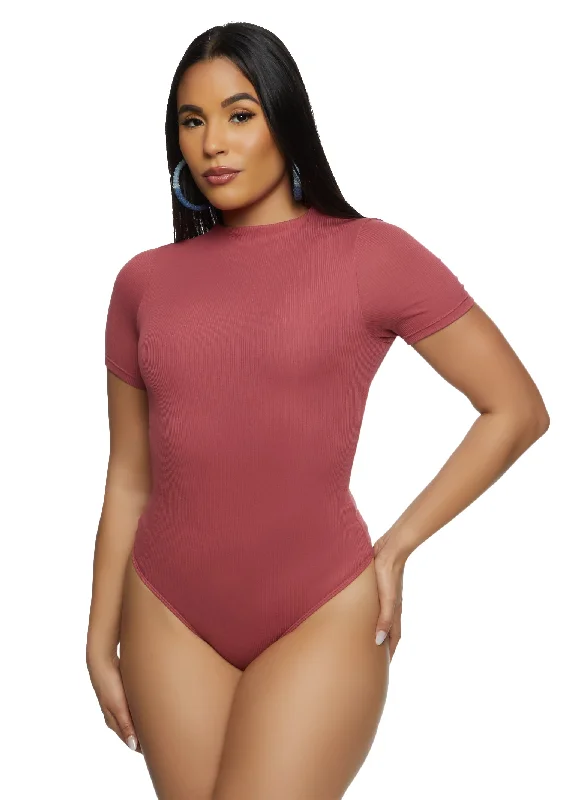 Double Layer Short Sleeve Bodysuit