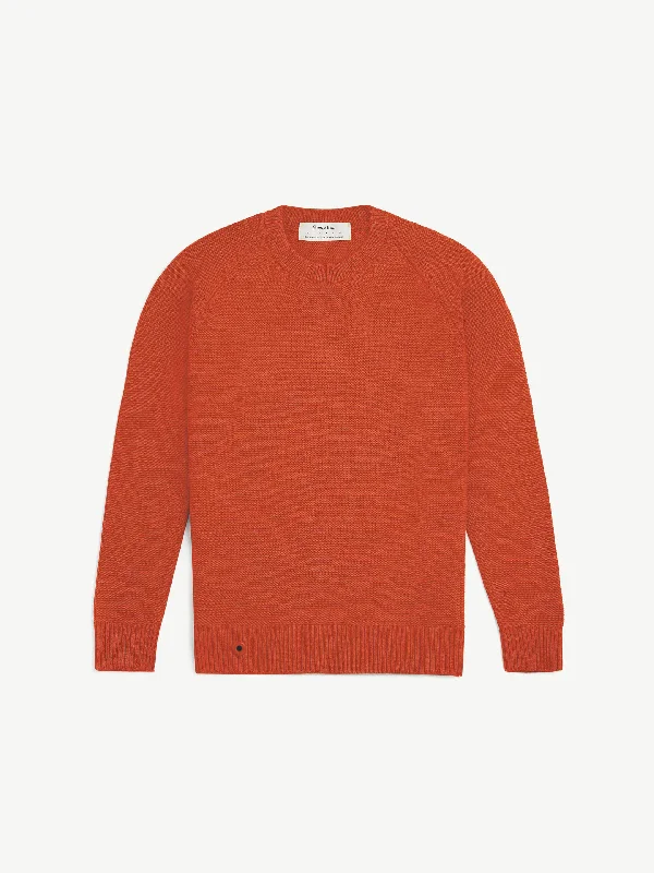 The Crewneck - Burnt Orange