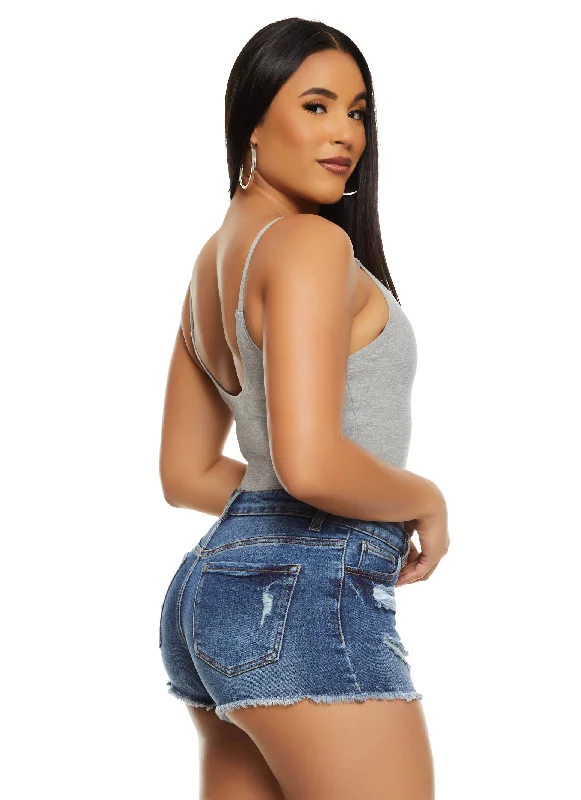 Scoop Neck Cami Bodysuit