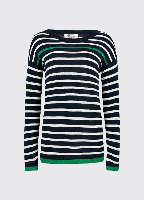 Leixlip Sweater - Navy Multi