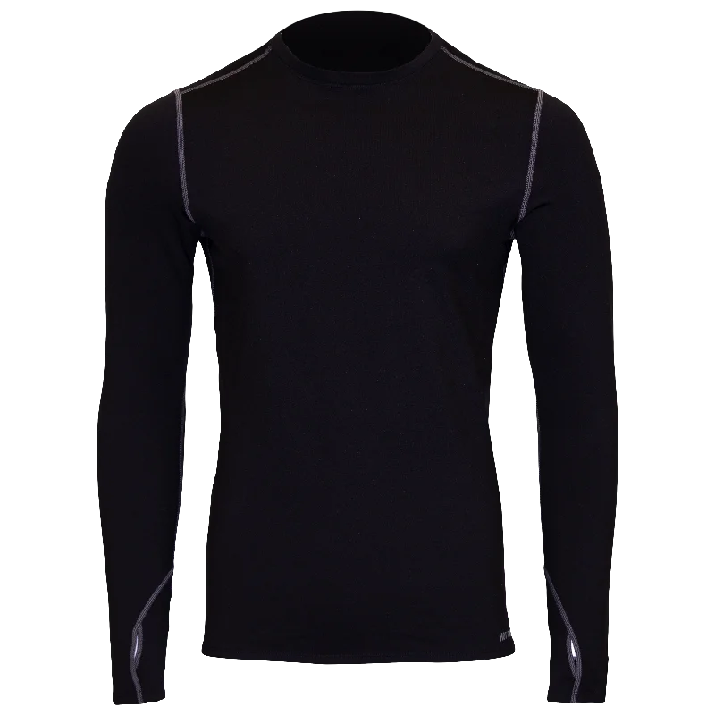 Men's Micro-Elite Chamois Crewneck - Black