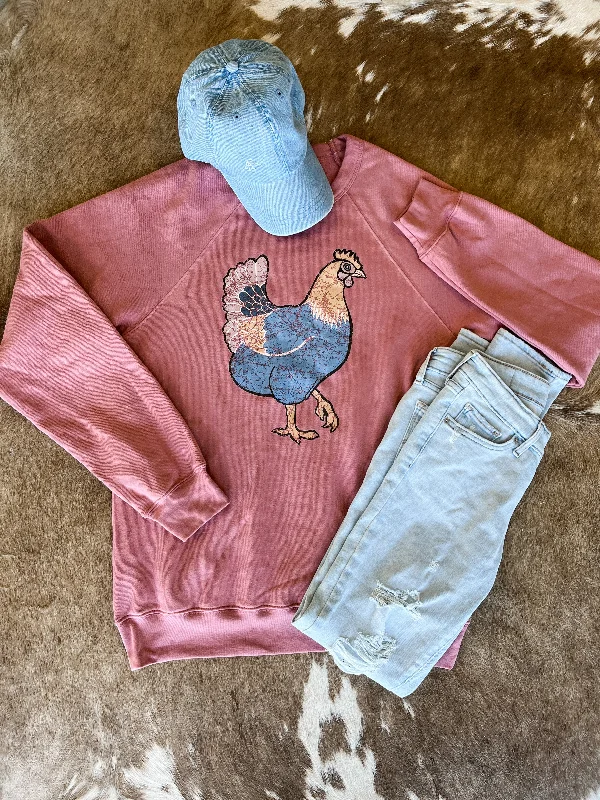 Retro Chicken Crewneck