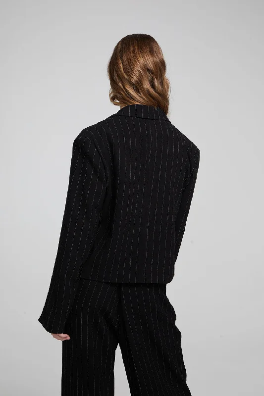 Santana Beverly Pinstripe Blazer