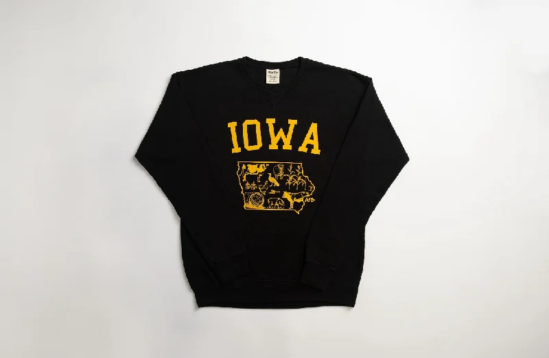 State Agriculture Black Crewneck (Iowa)