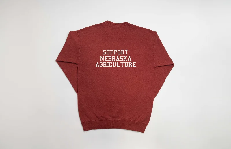 State Agriculture Red Crewneck (Nebraska)