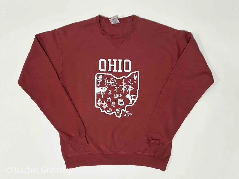 State Agriculture Red Crewneck (Ohio)