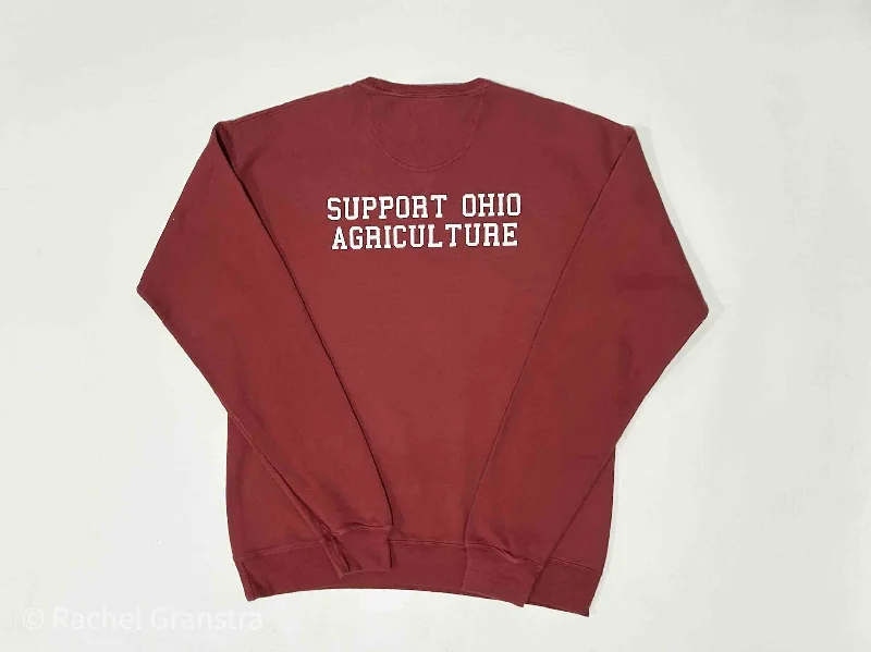 State Agriculture Red Crewneck (Ohio)