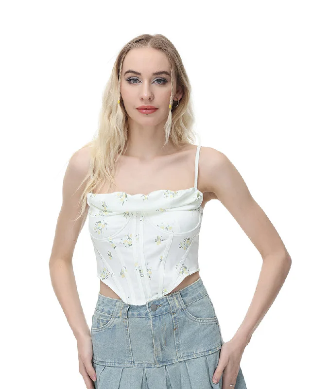 Sylvan Floral Corset Top