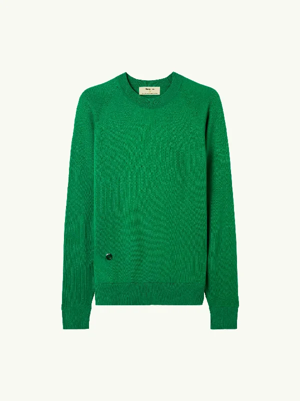 The Crewneck Light - Bottle Green