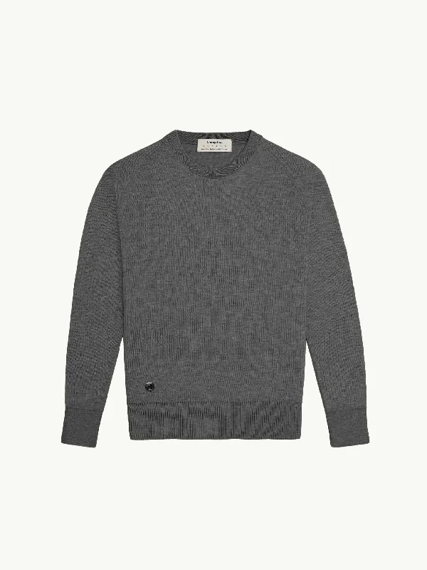 The Crewneck Light - Slate Grey