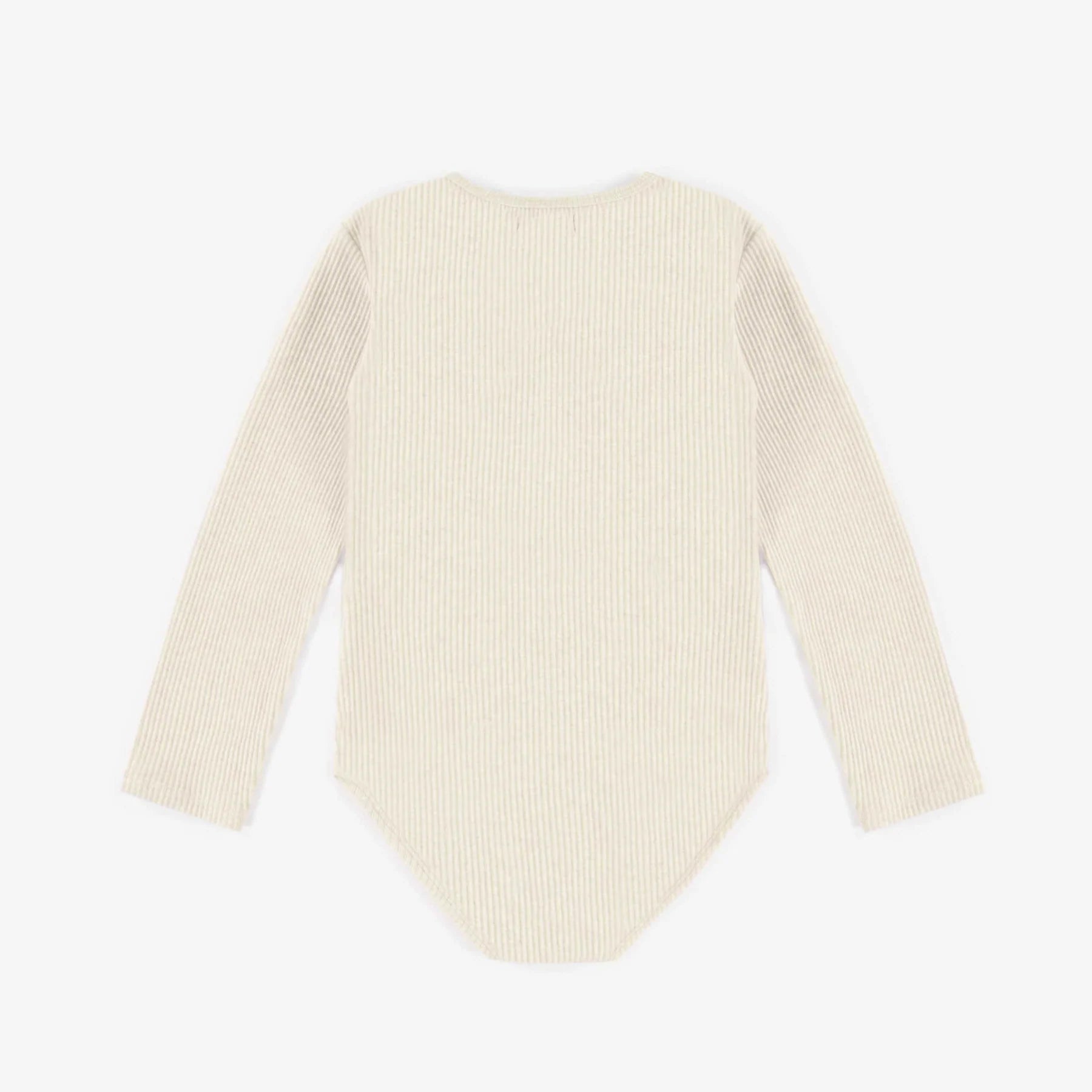 The Henley Bodysuit - Cream - KIDS