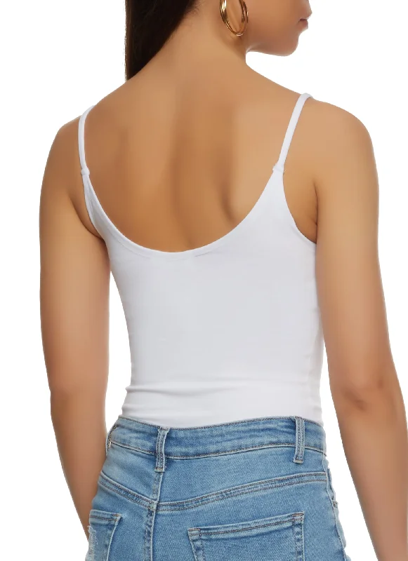 Scoop Neck Cami Bodysuit