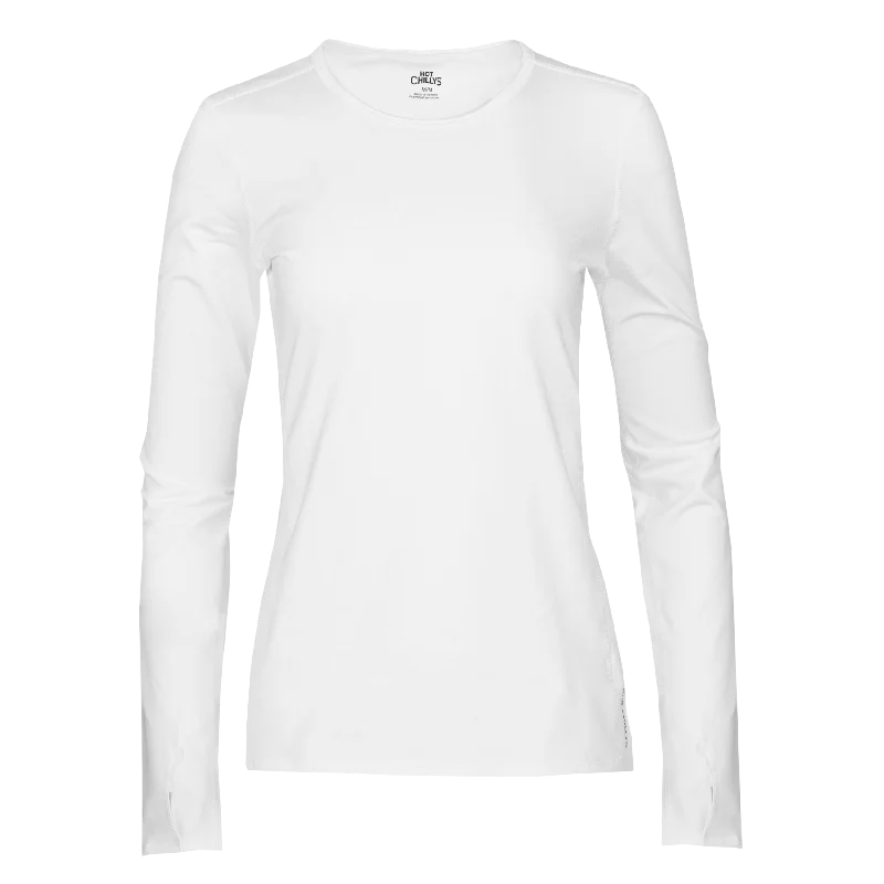 Women's Micro-Elite Chamois Crewneck - White