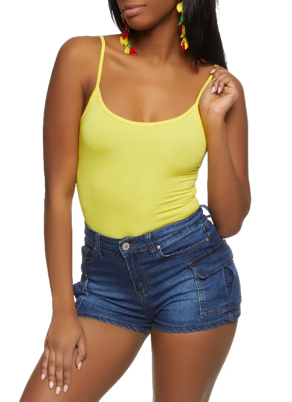 Solid Cami Bodysuit