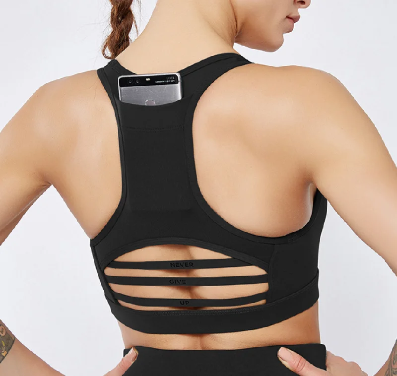 Back Pocket Sports Bra