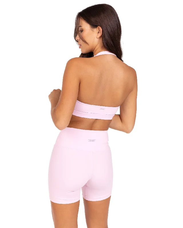 Halter Bra - Blush Pink