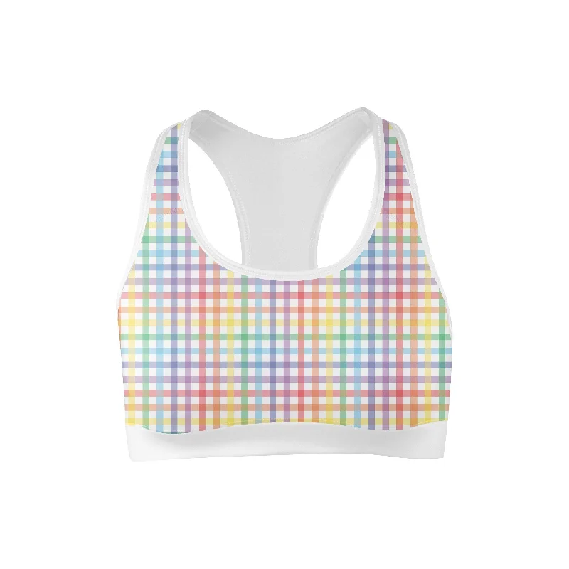 Midsummer Rainbow Sports Bra