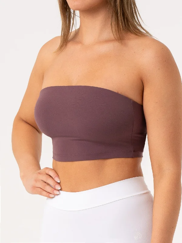 NKD Strapless Tank Bra - Plum