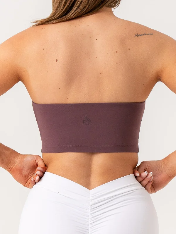 NKD Strapless Tank Bra - Plum