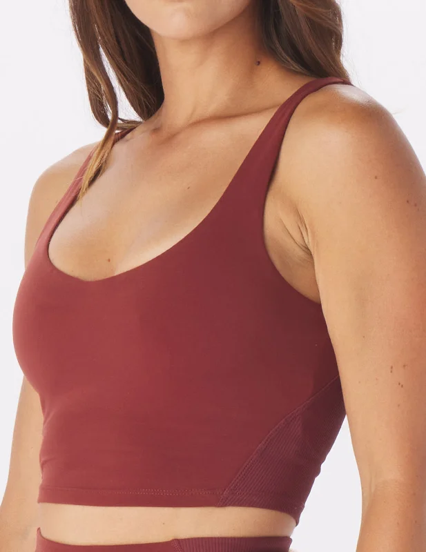 Tone Up Bra: Cabernet