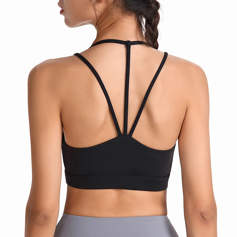 Triangle Strap Sports Bra