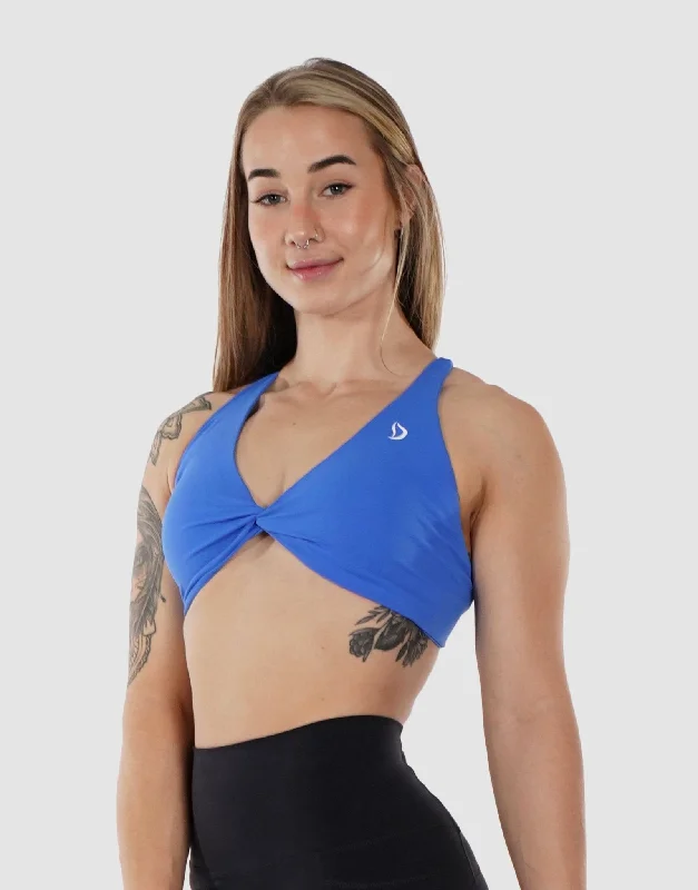 Twisted-Front Sports Bra